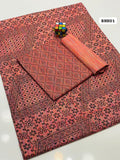 Stuff Soft Khaddar All Over Chunri Print Shirt And Soft Khaddar Chunri Print Dupatta With Self lining Trouser 3PC Dress