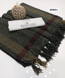 Stuff Velvet Wool Beautiful 2 Sided Border Gents Shawl