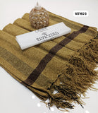 Stuff Velvet Wool Beautiful 2 Sided Border Gents Shawl