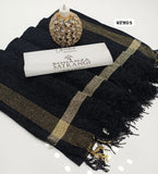 Stuff Velvet Wool Beautiful 2 Sided Border Gents Shawl