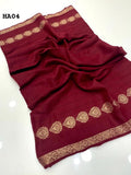 Stuff Pashmina Bnarsi Border Shawl