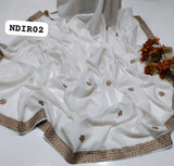 Stuff Soft Swiss Beautiful 9MM Embroidery Border Leadis shawls...💗