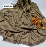Stuff Soft Swiss Beautiful 9MM Embroidery Border Leadis shawls...💗
