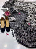 Stuff Cotton Ajrak Shirt And Dupatta WIth Trouser 3PC Dress