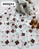 Stuff Soft Swiss Beautiful Cross Stich + Sawati Full Jall Embroidery Ladies Shawl