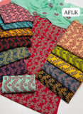 Stuff Soft Lawn Cut Dana Front Jaal Shirt, Embroided Contrass Trouser Along With Chiffon Contrass Dupatta &nbsp;3pcs Dress