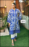 Stuff Swiss Lawn Front Back &amp; Sleeves Printed SHirt And Printed DUpatta With Trouser 3PC Dress