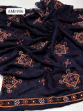 Stuff Pure Krinkle Chiffon Full Heavy Embroidery 9MM Sequence Work Shawl