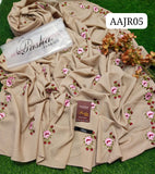 Stuff Swiss lawn 2 Sided Border Embroidery jall Chaddar