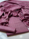 Summer Multani Khaadi lawn Acrylic Shirt , Khaadi Acrylic Trouser Along With &nbsp;Border Khaadi lawn dupatta 3 Pc Dress