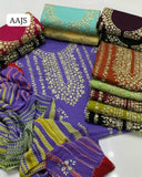 Stuff Lawn &nbsp;LCD Gotta Panel Embroidery Shirt And Chifon LCD Gotta WPrk Dupatta With Plain Trouser 3PC Dress