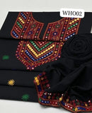 Stuff Lawn Cotton 9MM Embroidery Sindhi Work Shirt And Trouser 2PC Dress