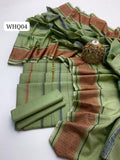 Stuff Soft Cotton Full Jacquard Work Shirt And Plain Trouser With Jacquard Work Dupatta 3PC Dress