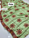 Stuff Swiss Voil All Over Sequence Heavy Balochi Jaal Embroidery Chaddar
