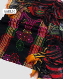 Stuff Lawn afghani Miror handmade All Over Embroidery Shirt And Chiffon Tye And Dye Embroidery Dupatta With Lawn Trouser 3PC Dress