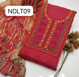 Stuff:::: Pure lown100/100 hande made Afgani Gala Jall Neat work Shirt And Plain lawn Trouser With Shafoon Embroidery Dupatta 3PC Dress