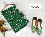 STuff  Pure Lawn Digital Print Shirt And Trouser With SOft Karinkal Dupatta 3PC Dresss