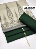 STuff Plain Wool SHirt And Trouser WIth Wool Beautiful Heavy broshia 2 side Turkish borders Shawl 3PC Dress