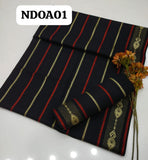 Pure Linen Tarkashi Jacquard  Banarsi Patti Shawl