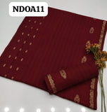 Pure Linen Tarkashi Jacquard  Banarsi Patti Shawl