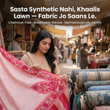 Charkha Pure Lawn Digital Print Chaddar CFA04 - bazaar shopping, chemical-free breathable