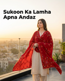 Summer Pure Lawn Hand Embroidery Chaddar
