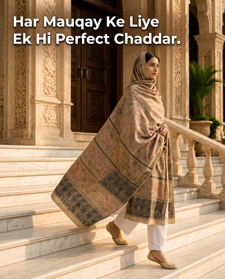 Har Mauqay Ke Liye Alag Chaddar Nahi, Bas Yehi Ek Kaafi Hai