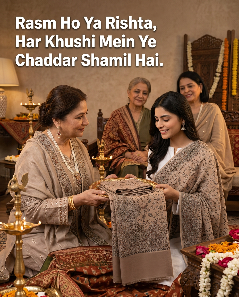 Rasm Ho Ya Rishta, Har Khushi Mein Ye Chaddar Shamil Hai