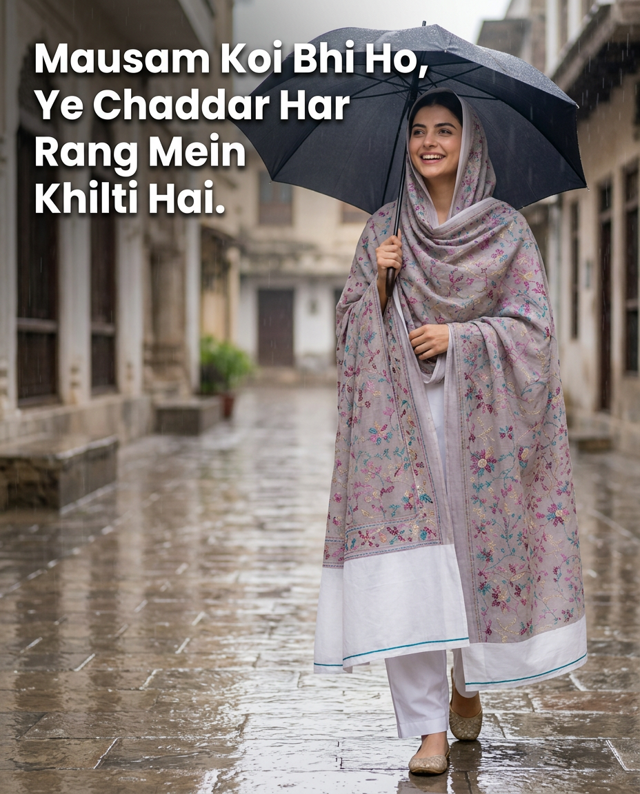 Ek Aisi Chaddar Jo Har Mausam, Har Mauke Pe Sath Deti Hai