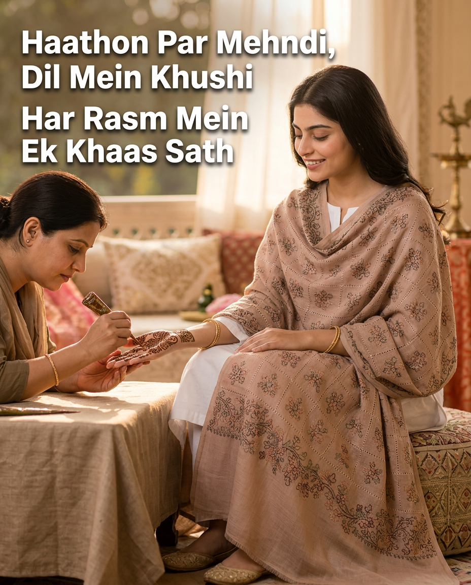 Mehndi Ho Ya Koi Aur Rasm, Yeh Chaddar Har Jagah Fit Baithti Hai
