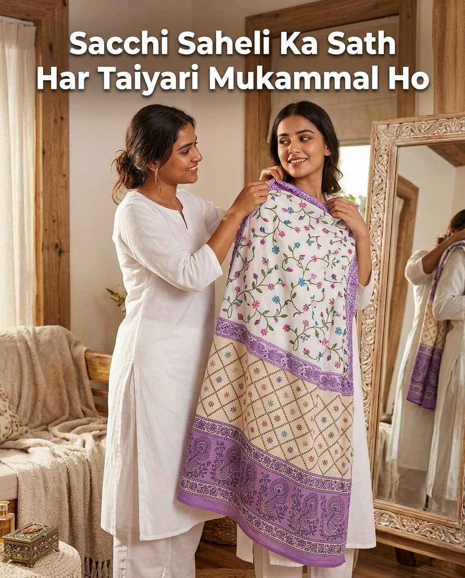 Taskashi Jacquard Wali Chaddar