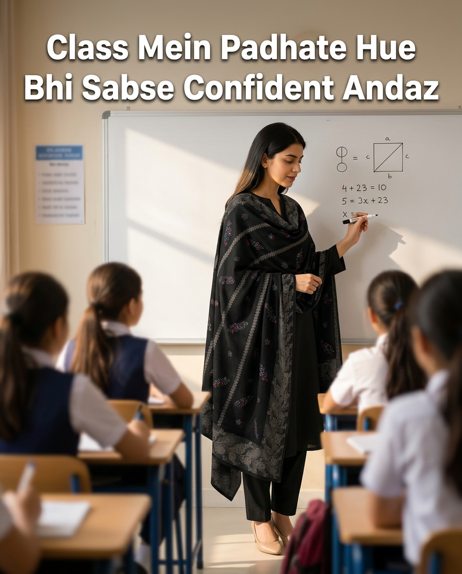 Class Mein Padhate Hue Bhi Sabse Confident Andaz